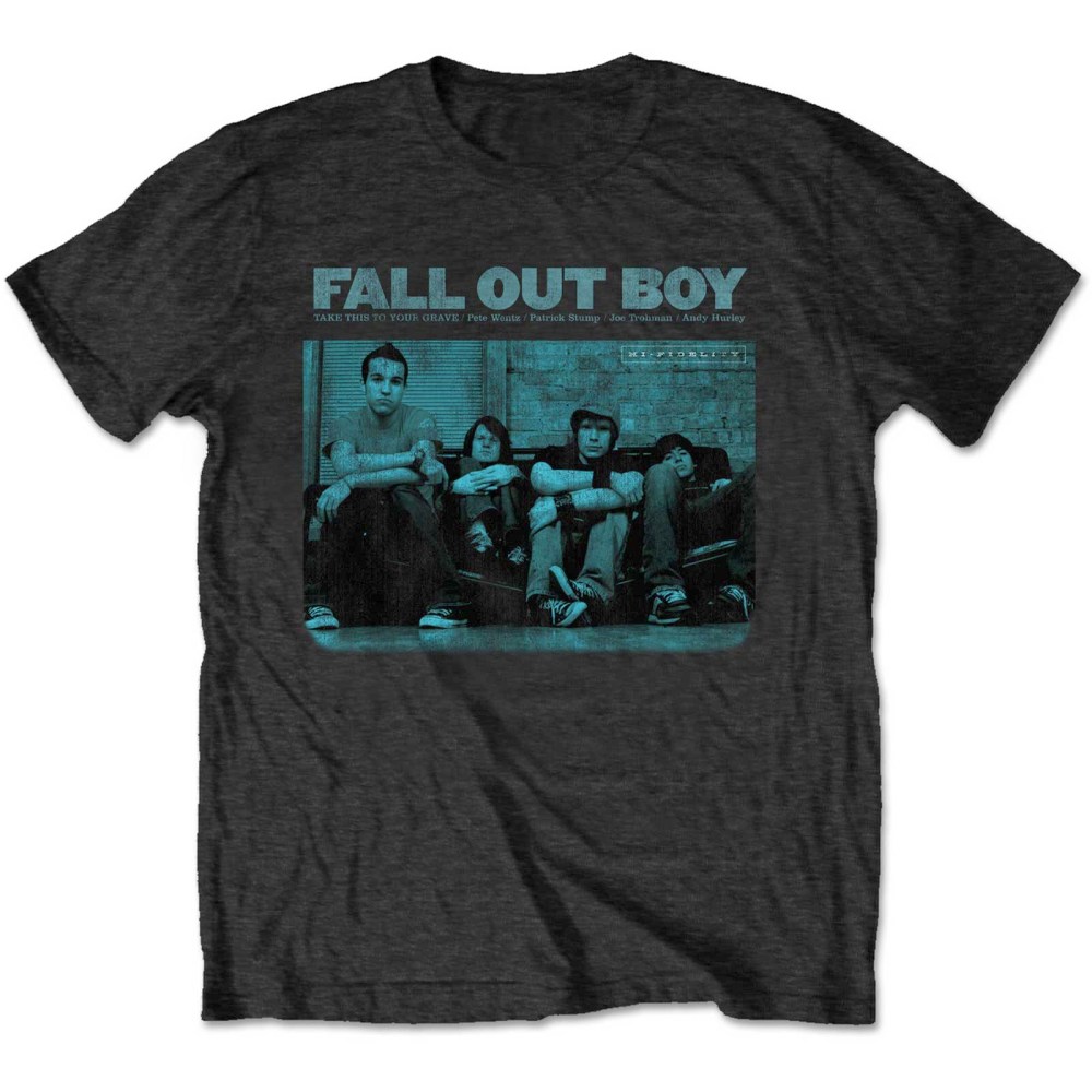 Fall Out Boy - Take This To Your Grave Heren Tshirt - Zwart